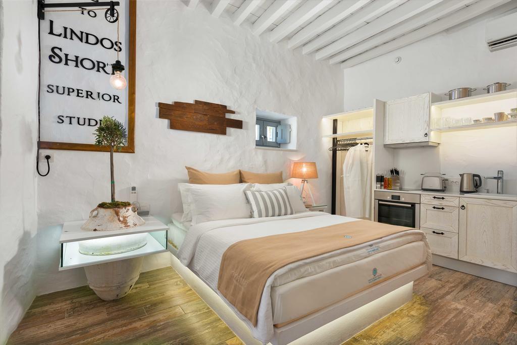 Lindos Shore Superior Studio (Adults Only) Dış mekan fotoğraf