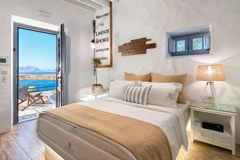 Lindos Shore Superior Studio (Adults Only) Dış mekan fotoğraf